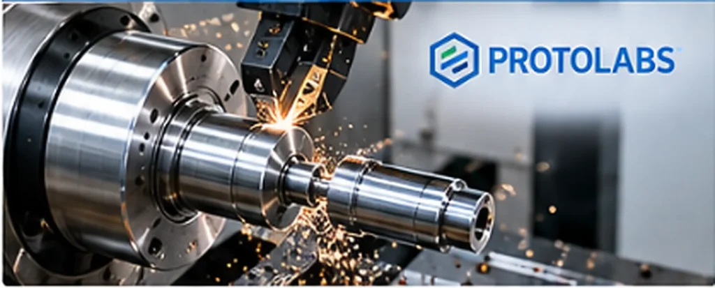 Servicio de torneado CNC de Protolabs para prototipos rápidos y fabricación digital