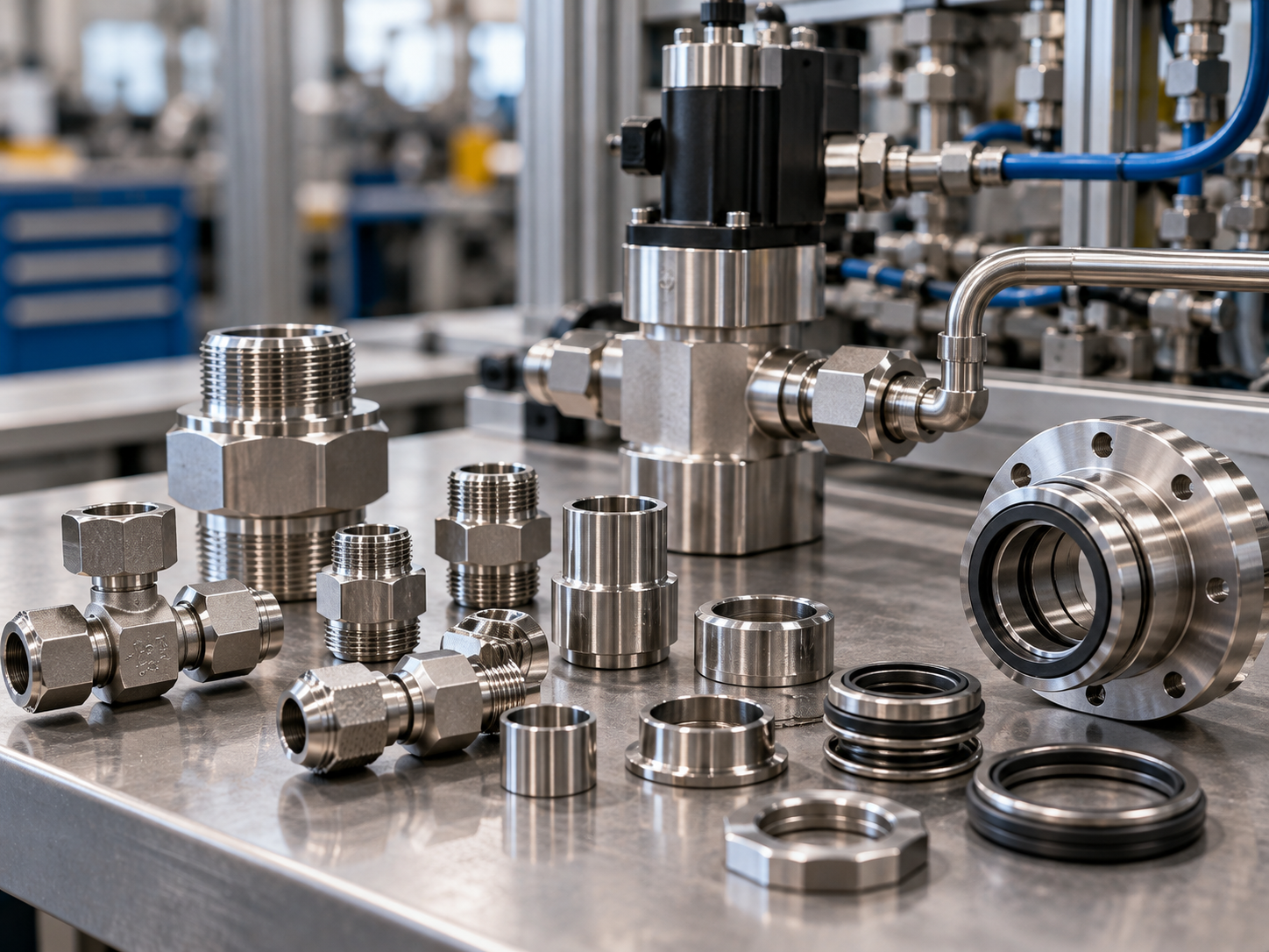 Fluid and Mechanical Assemblies components