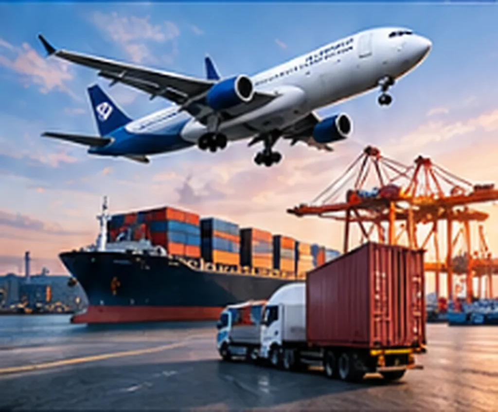 Logística internacional y transporte para el suministro global de piezas torneadas CNC