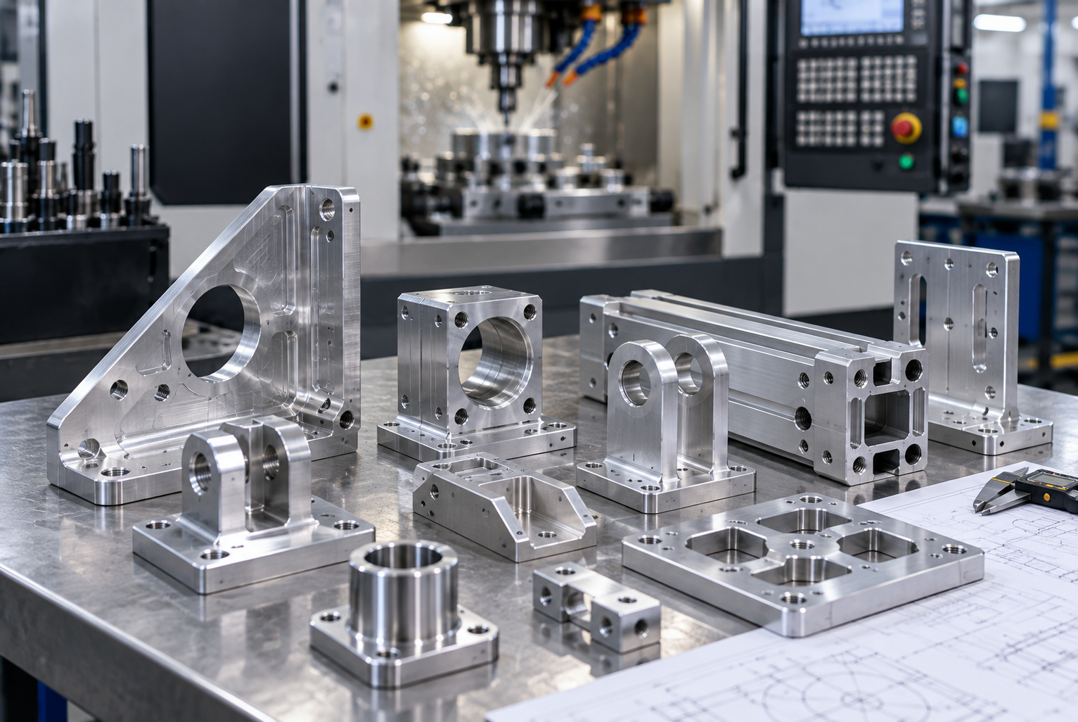 CNC Brackets, Mounts & Structural Parts