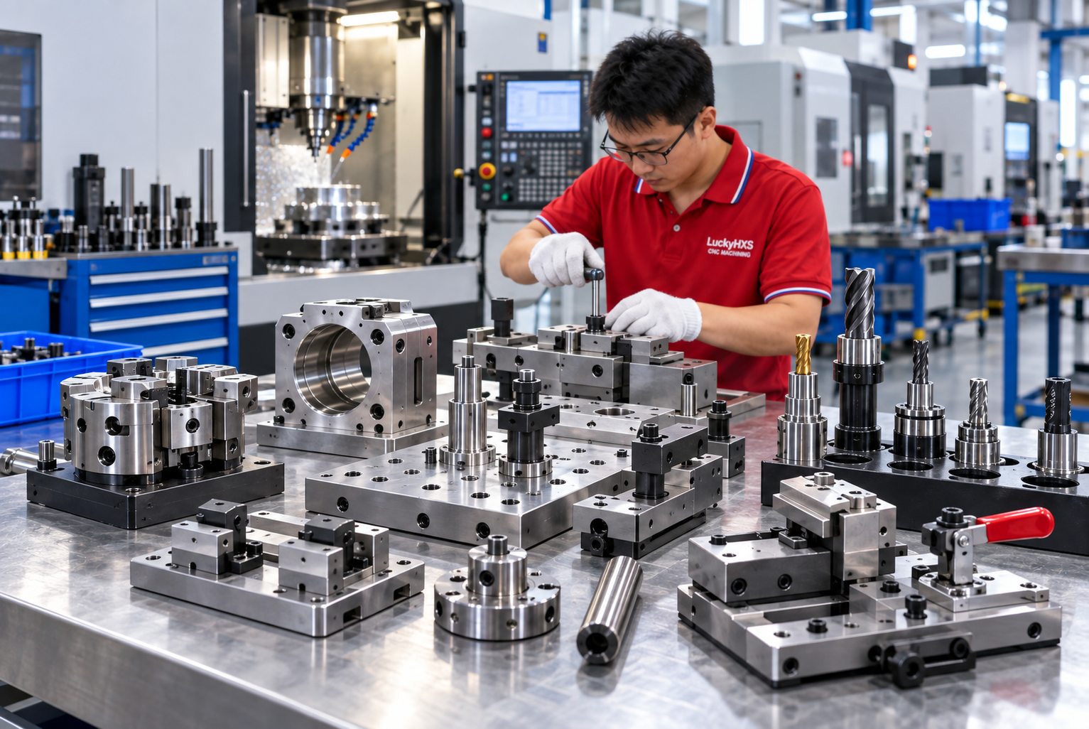 CNC Jigs, Fixtures & Tooling Components