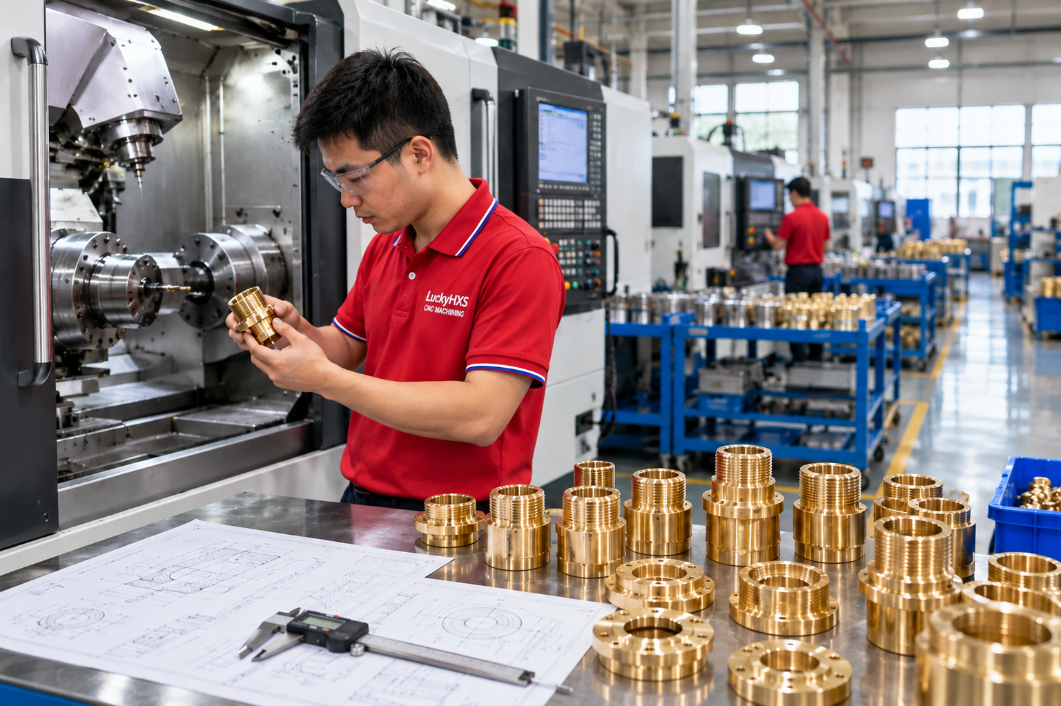 Brass material grades and finishes