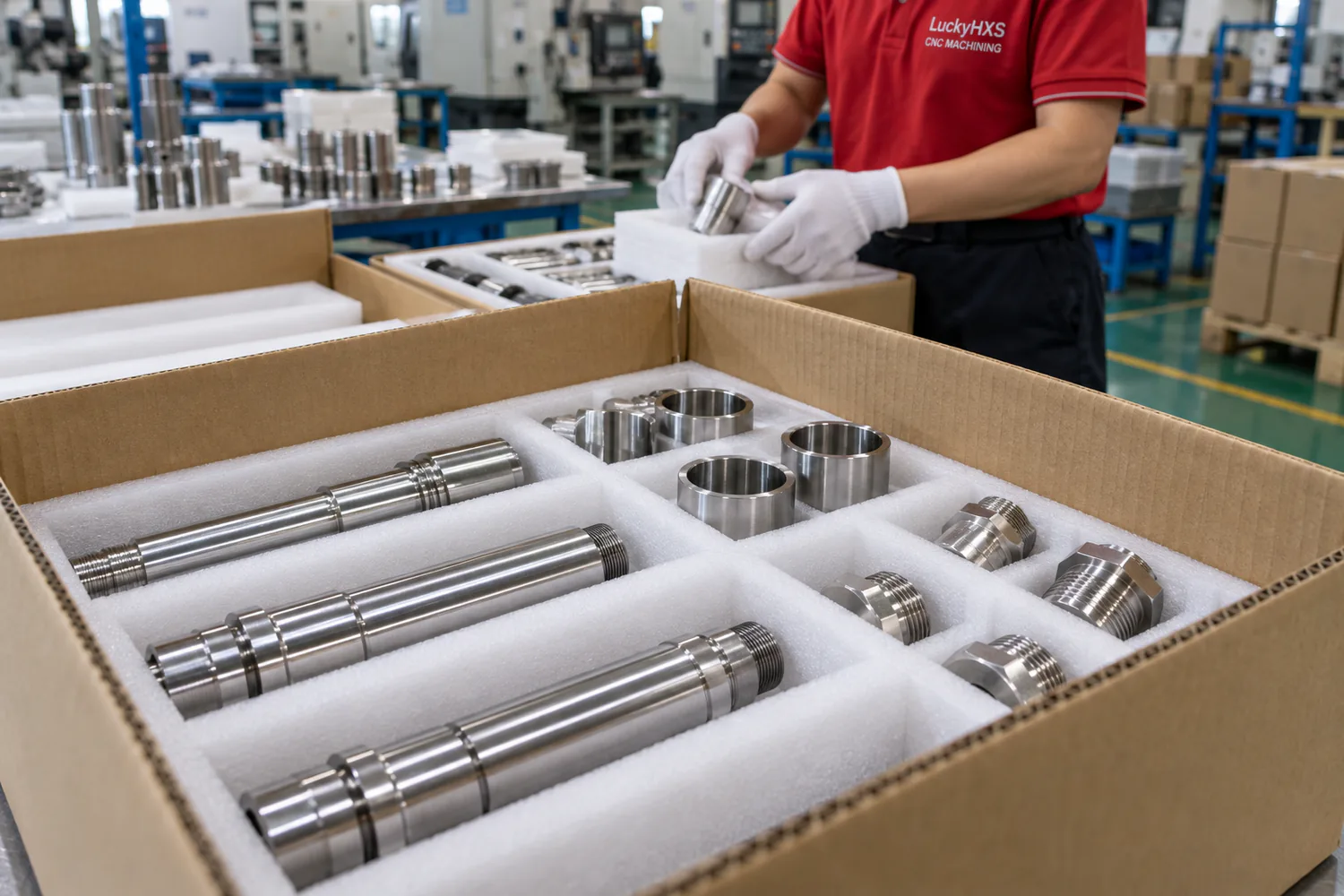 Quality inspection CMM for turned parts