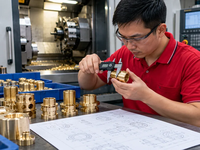 Brass CNC Machining Components