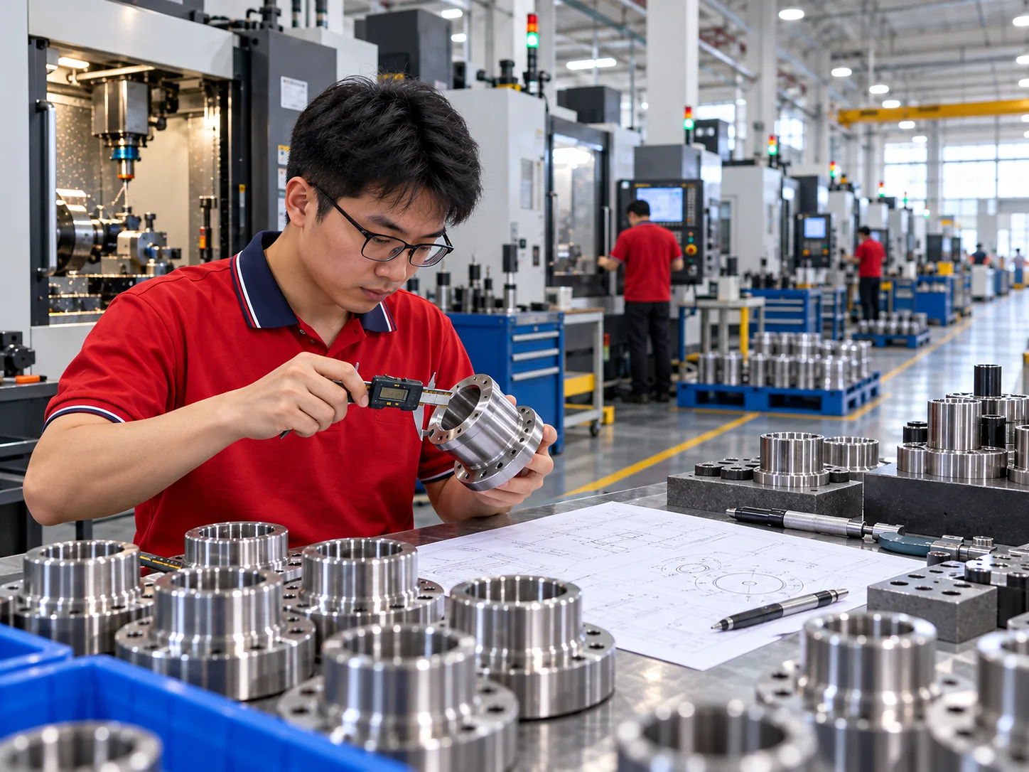 Manufacturing scale and workshop
