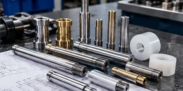 CNC Machined Pins and Spacers