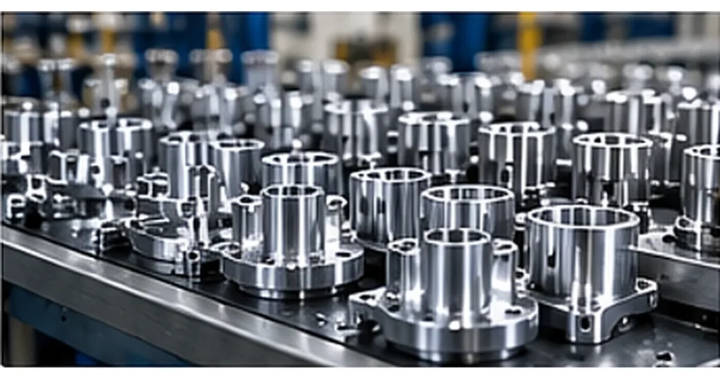 Producción en serie de piezas mecanizadas CNC de precisión para pedidos de gran volumen