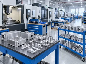 LuckyHXS CNC factory floor