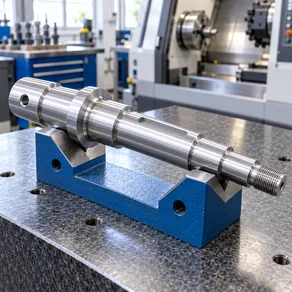 Turned Aluminum Shaft