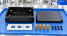 Electronics plastic parts