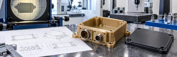 Anonymized Customer Case: Aerospace Sensor Enclosure (Aluminum)