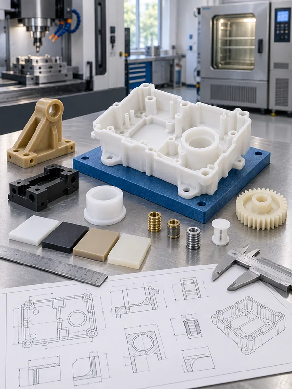 DFM diagram for engineering plastics