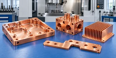 Copper CNC Milled Parts