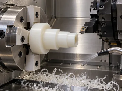 CNC Turning for plastic parts