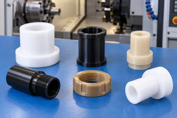 Plastic CNC Turned Parts