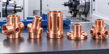 Copper Turn-Mill Parts