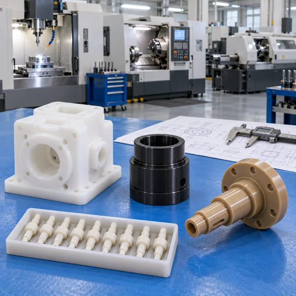 CNC machining process selection for plastic parts