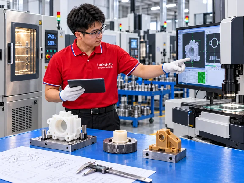 Inspection of plastic manufacturing products