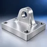 6082 Aluminum machined part