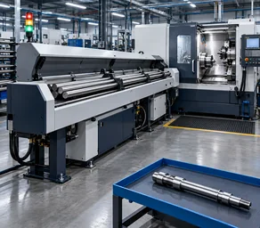 Industrial automation turned components